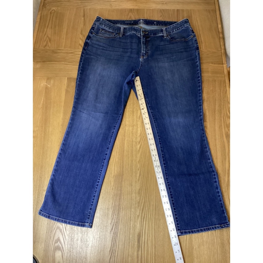 St Johns Bay Straight Leg Jeans Plus Size 20